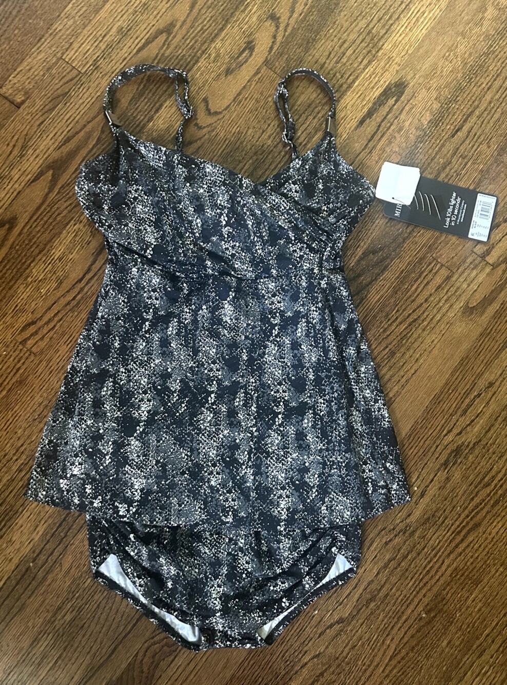 Miraclesuit Surplice Thankini Top + Norma Jean Swimsuit Bottom Set